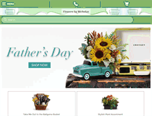 Tablet Screenshot of flowersbynicholas.com
